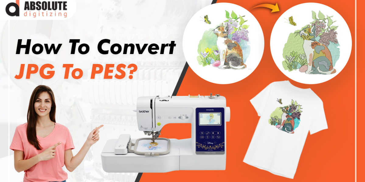 How to Convert JPG to PES Embroidery File for Brother Machines