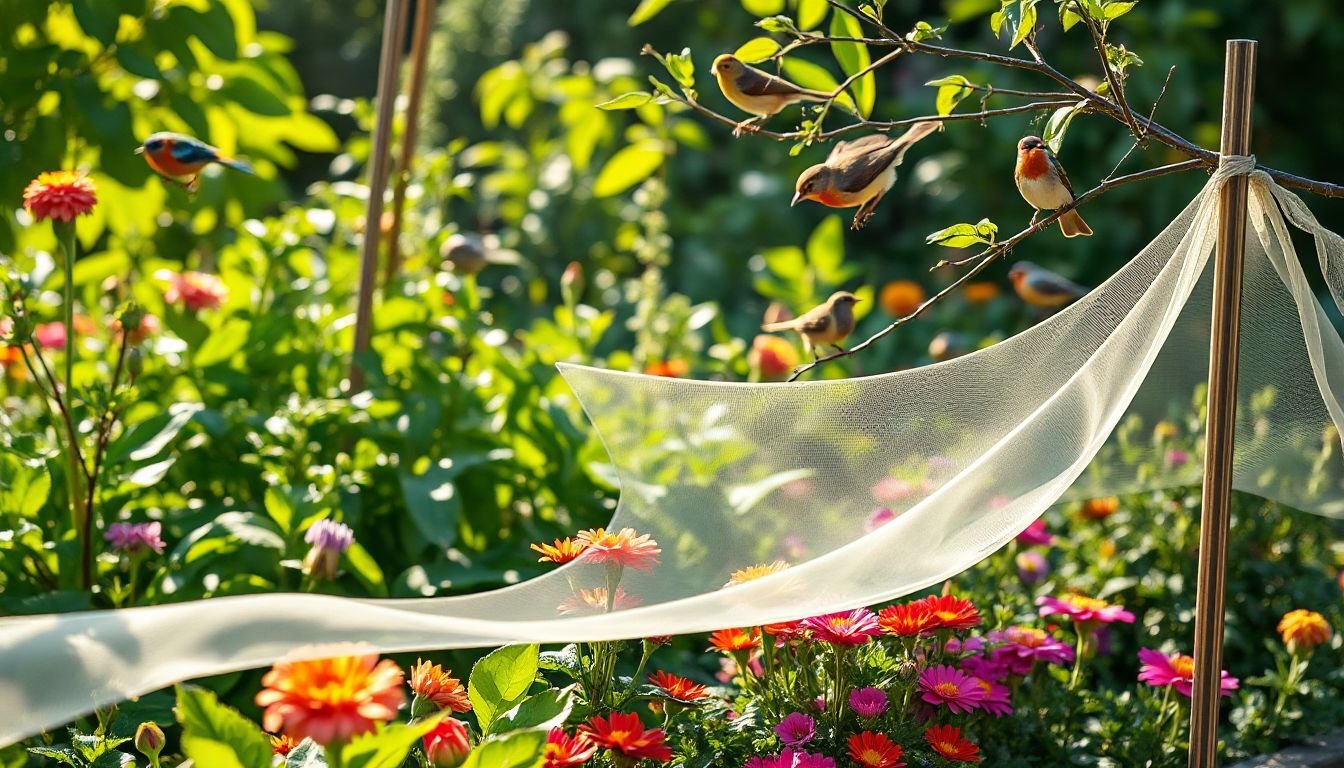 Garden Netting for Bird Protection - Tricky Blogs