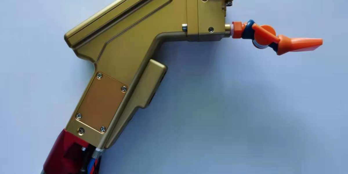 What is a laser cleaner gun and how is it used in industrial cleaning