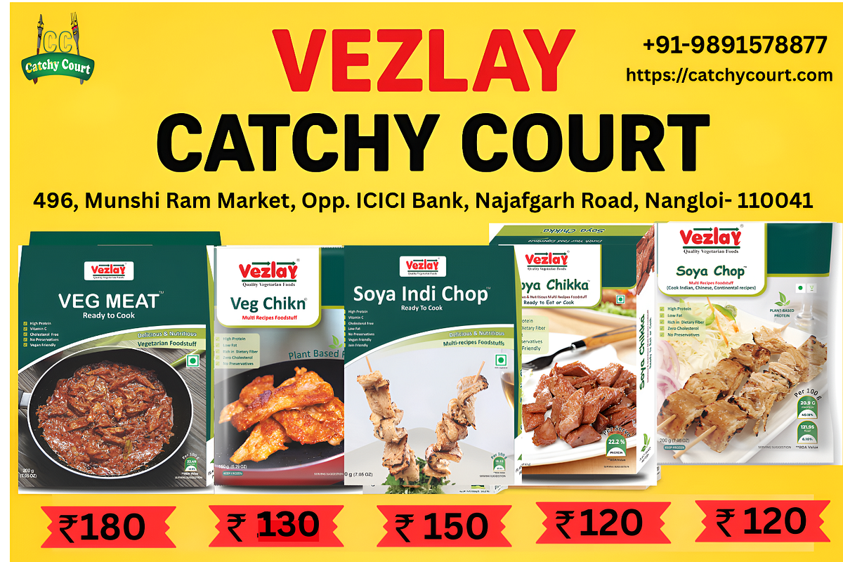 Vezlay at Catchy Court: The Ultimate Guide to Plant-Based Meat in India | by Catchycourtproduct | Aug, 2025 | Medium