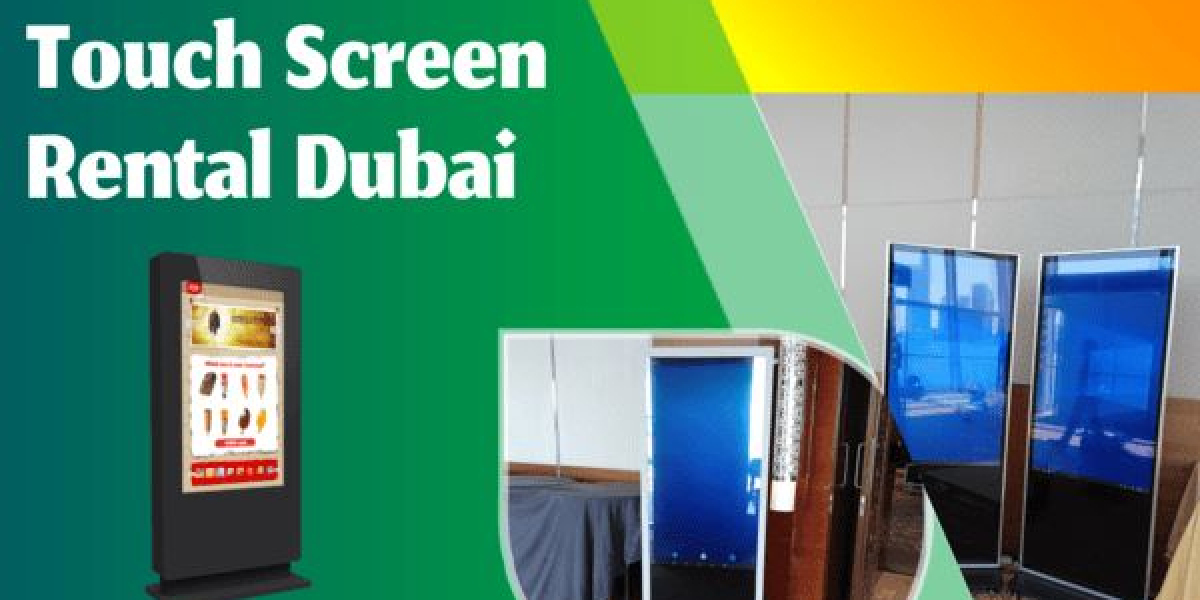 Can Touch Screen Rental Dubai Upgrade Mall Shopping?