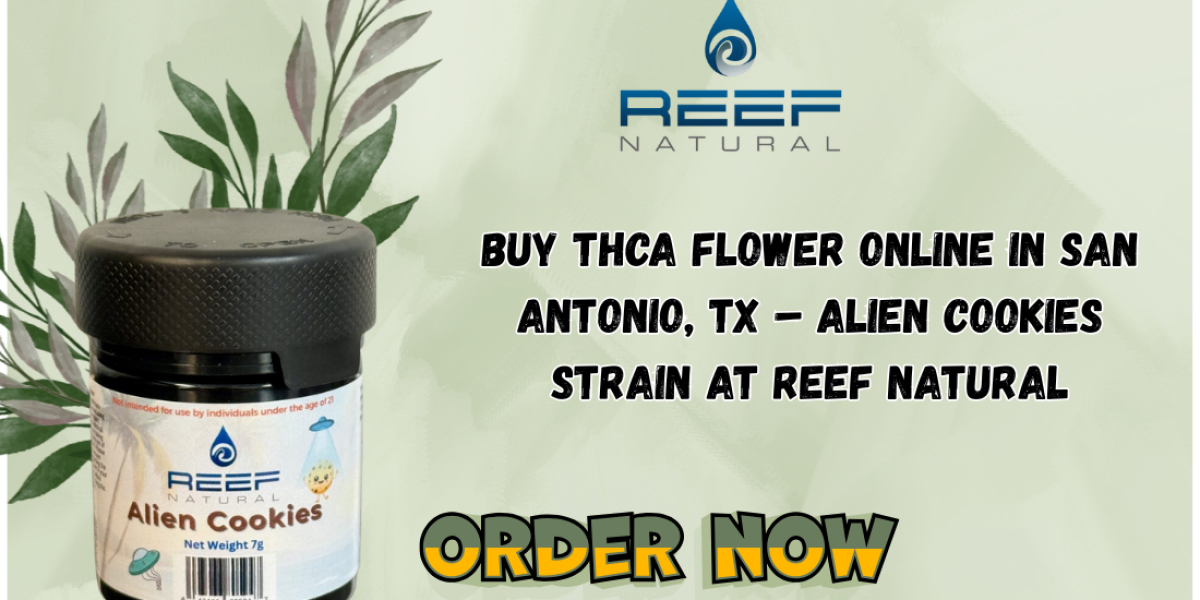 Buy THCa Flower Online in San Antonio, TX – Alien Cookies Strain at REEF Natural