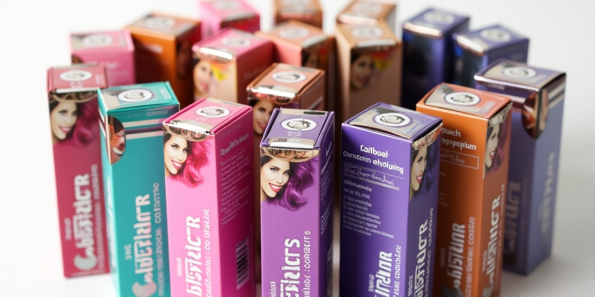 Custom Hair Color Boxes Stylish Packaging for Modern Brands