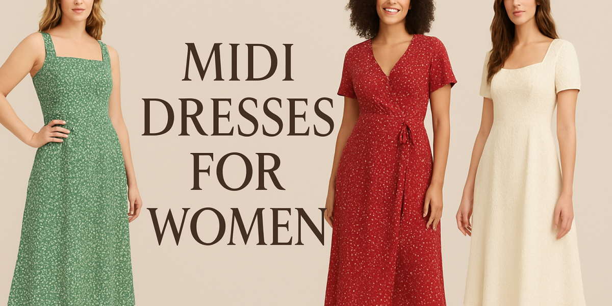 Buy Midi Dresses For Women | Appropriate For Every Event