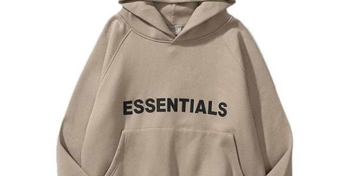 Essentials Hoodie Canada – Relaxed Classic Fit Pullover with Branded Hood