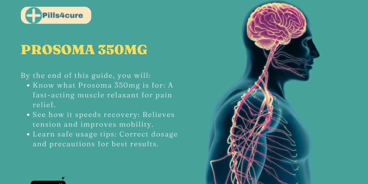Prosoma 350mg: Reliable Muscle Relaxant for Pain Relief