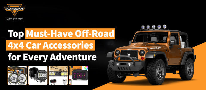 Top Must-Have Off-Road 4x4 Car Accessories for Every Adventure: Comple