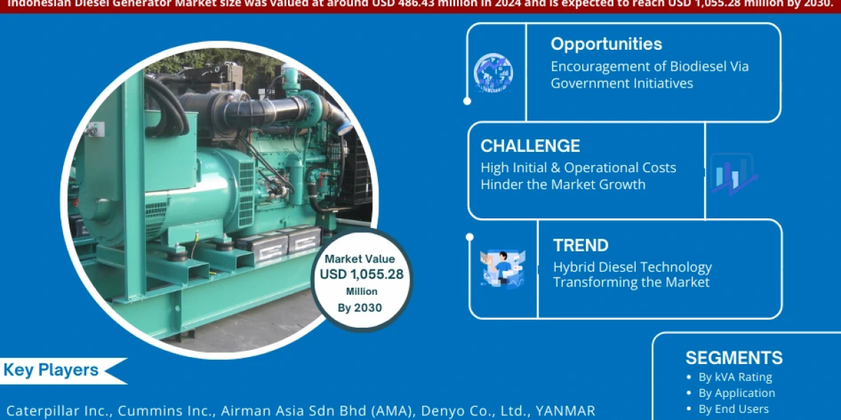 Indonesian Diesel Generator Market Share, Size & Competitive Landscape Report 2030