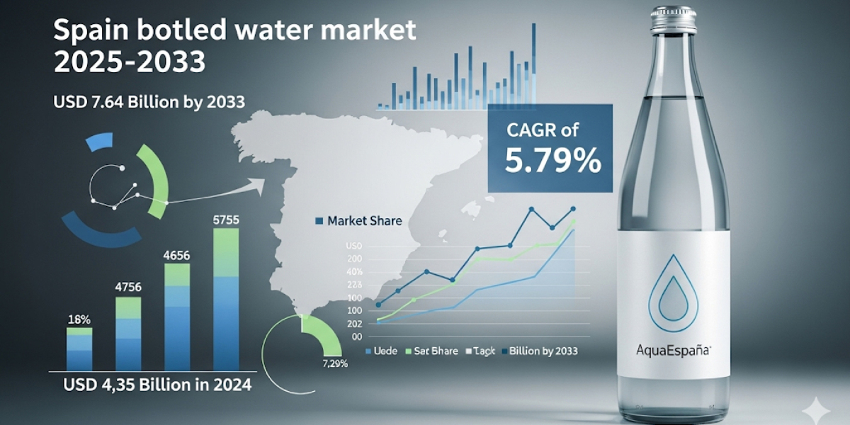 Spain Bottled Water Industry Forecast CAGR of 5.79% Through 2033