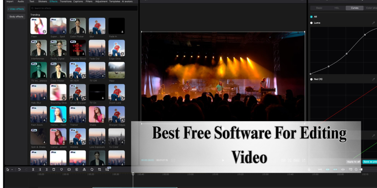 What Is The Best Free Software For Editing Video?