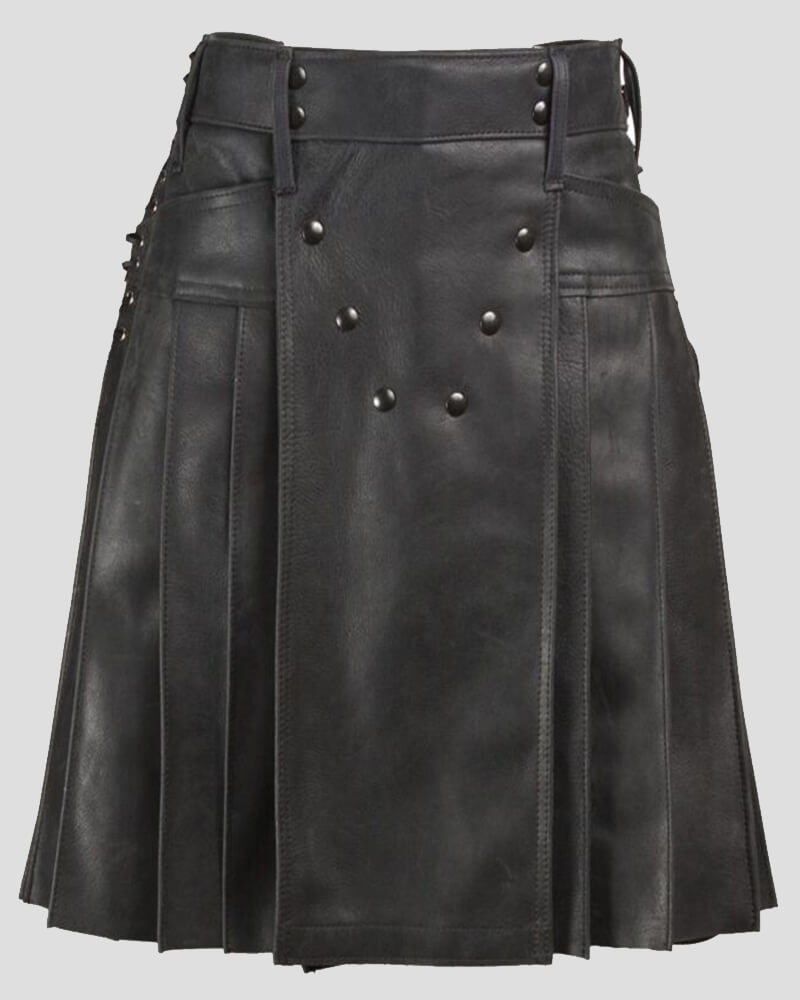 Men's Leather kilts & Skirts | Sexy Leather Kilts | Buy Now