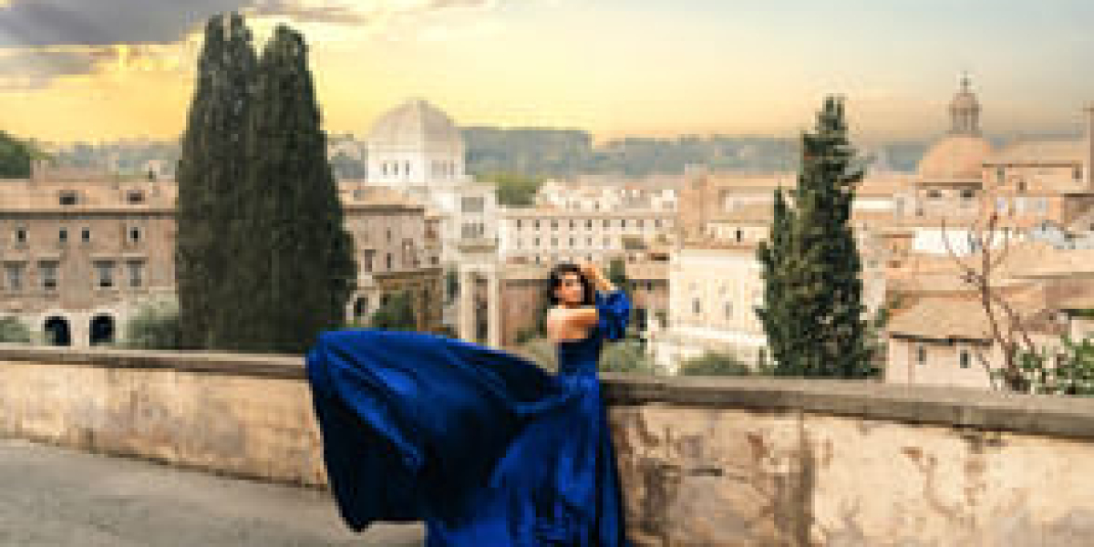 Capture Magic: Flying Dress Photoshoot Rome Experience