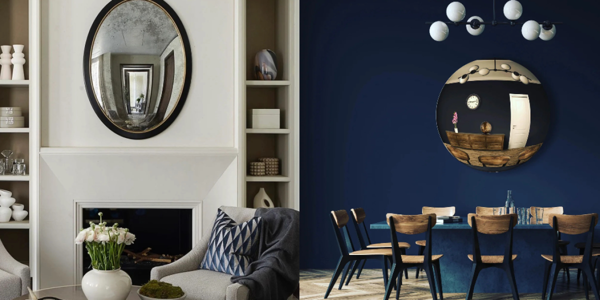Elevating Spaces with Convex Mirror Art