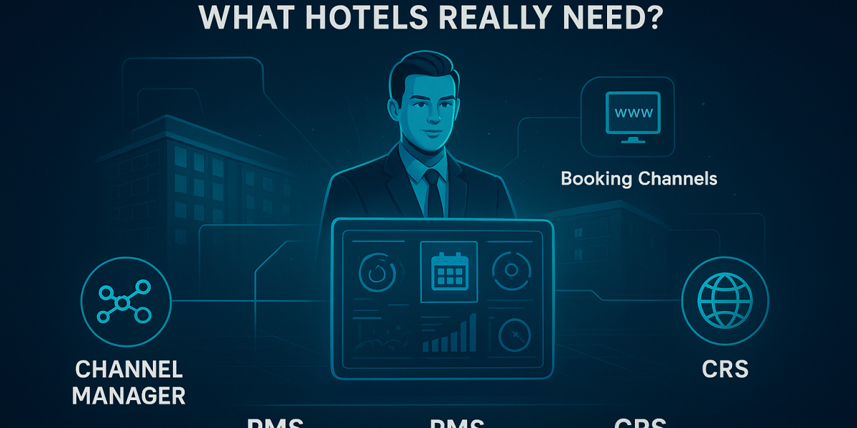 Channel Manager vs. PMS vs. CRS: What Hotels Really Need?