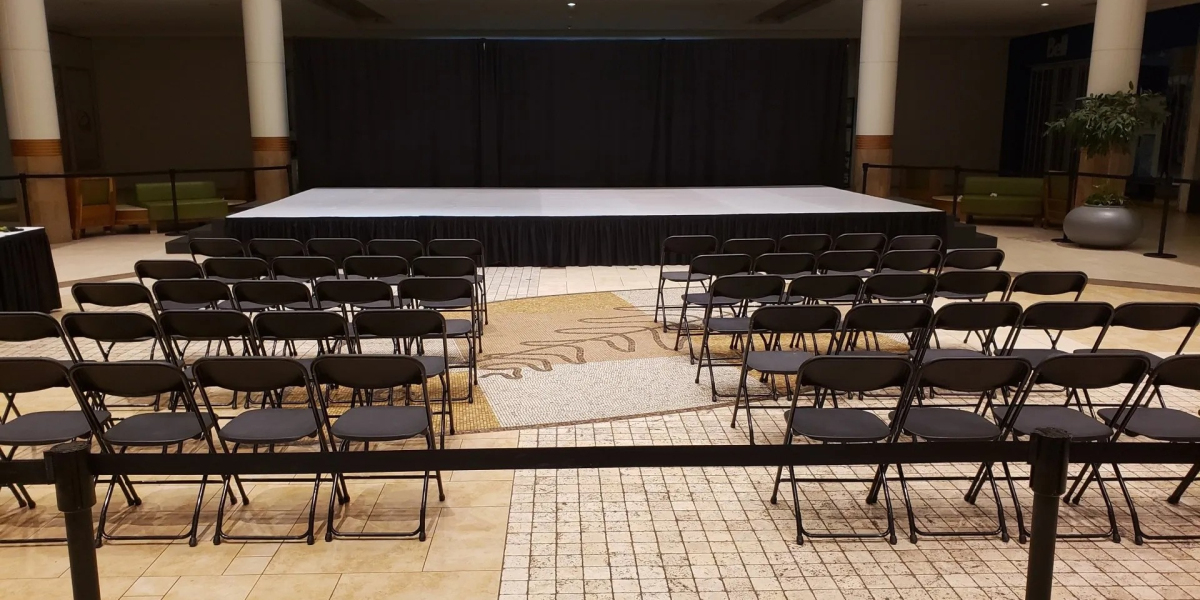 Transform Your Event Space: Stage and Pipe & Drape Rentals in Mississauga