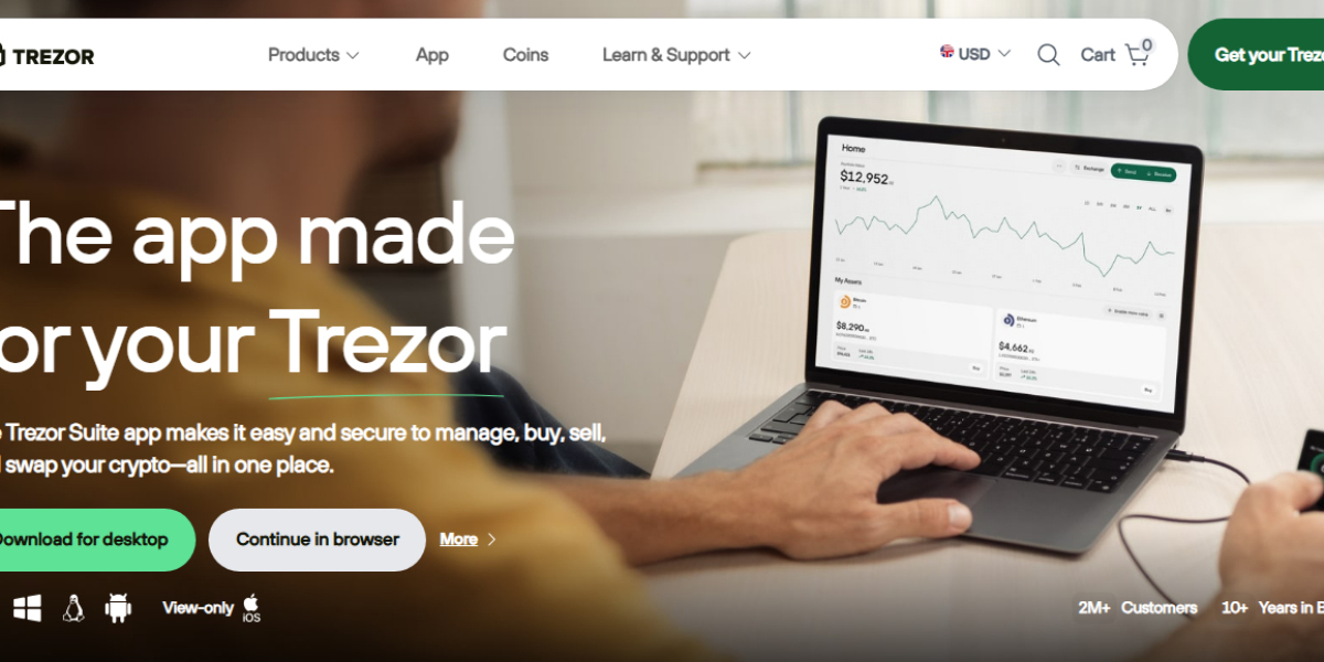 Trezor Suite Wallet – Secure & Easy Crypto Management