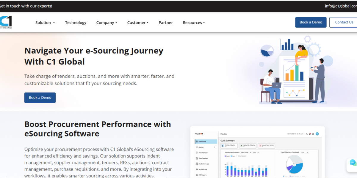 Mastering the Lifecycle: Strategic Tender Management with C1 Global’s e-Sourcing Software