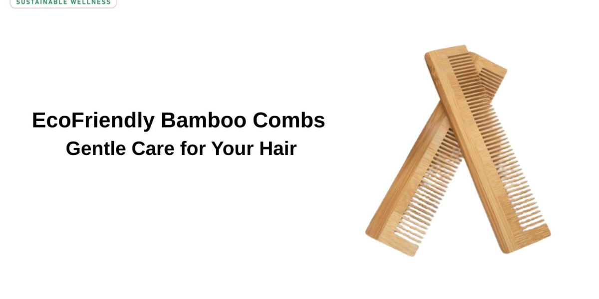 Eco-Friendly Bamboo Comb - Gentle Care for Your Hair