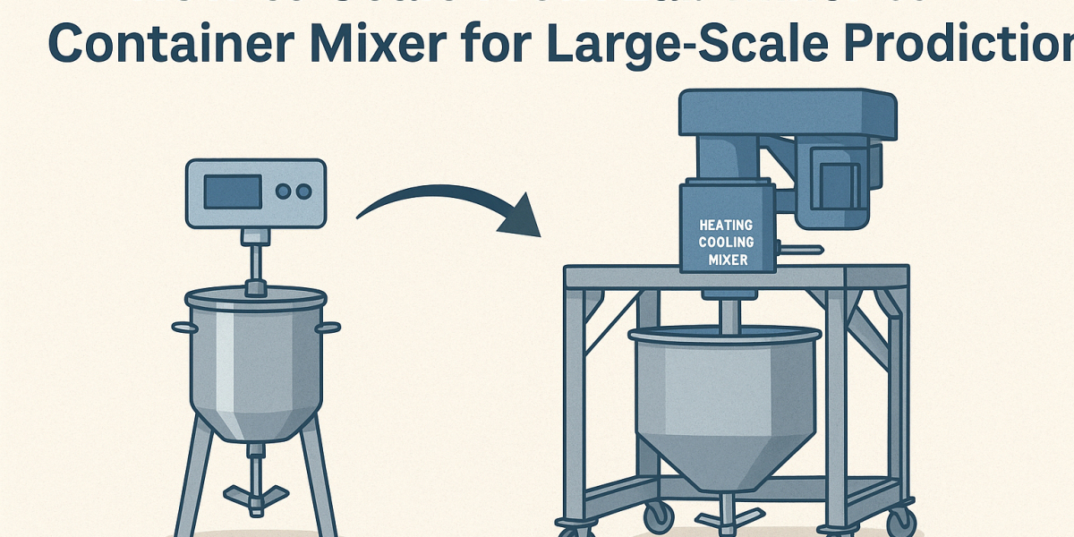 How to Scale From Lab Mixer to Container Mixer for Large-Scale Production