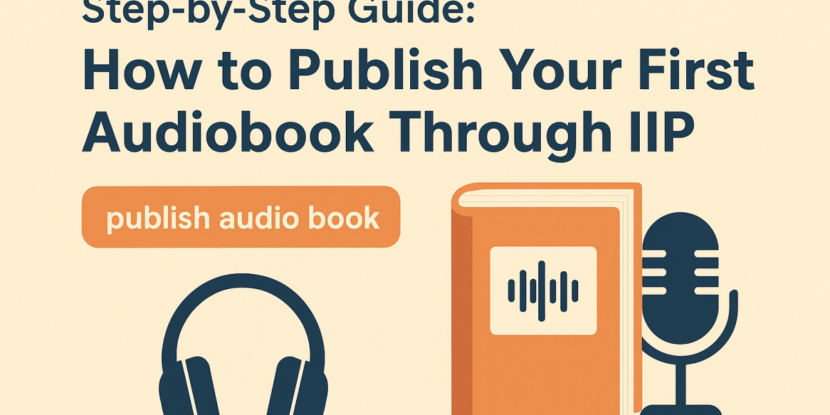 Step-by-Step Guide: How to Publish Your First Audiobook Through IIP