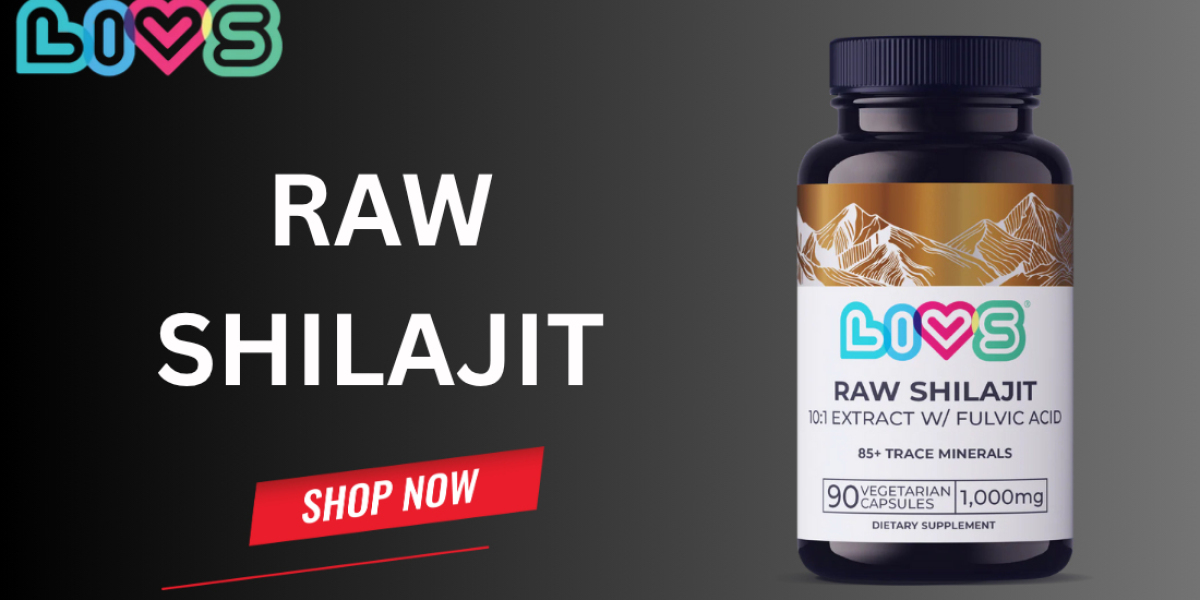 Raw Organic Shilajit | Natural Mineral Support by LIVS Gummies