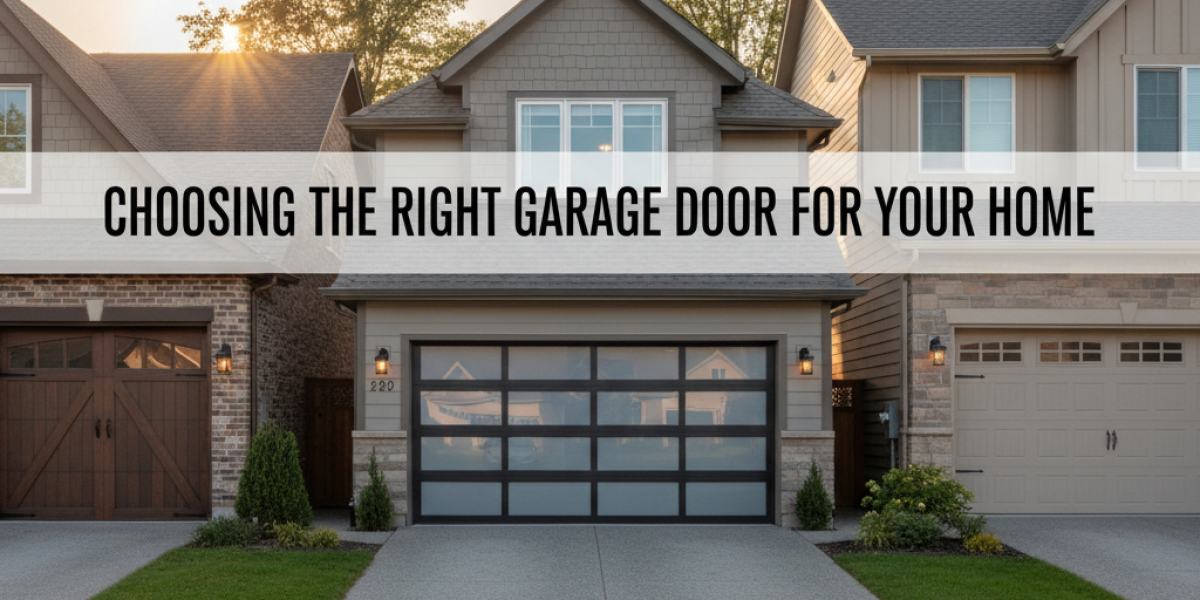 Choosing the Right Garage Door for Your Home