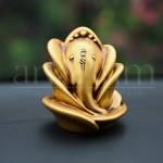 silver ganpati murti