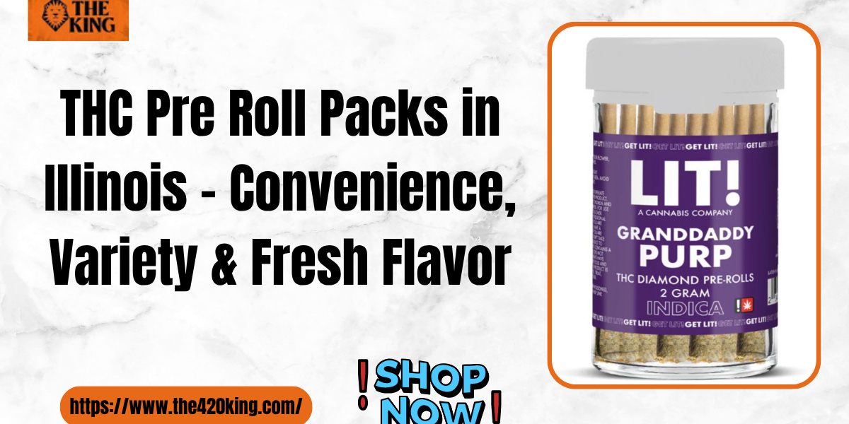 THC Pre Roll Packs in Illinois | Best Pre Rolled Joints & Multi-Packs