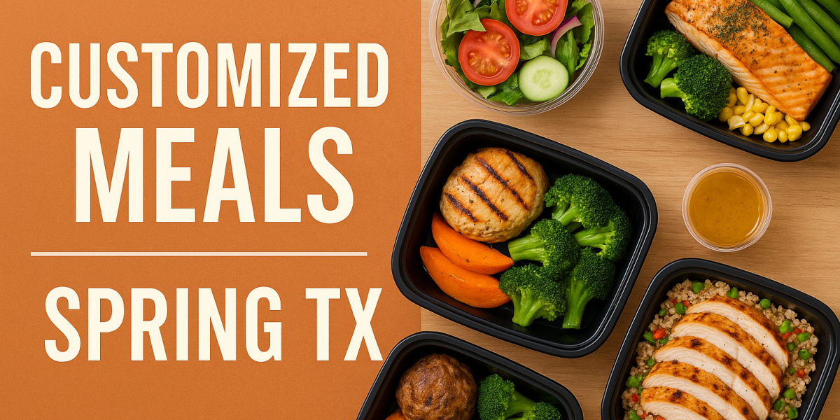 Customized Meals Spring TX – A Complete Guide to Healthy & Personalized Eating