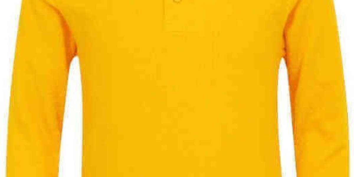 Stylish Men’s Long Sleeve Pique Polo for All-Day Comfort