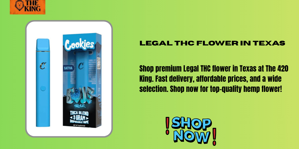 Best Premium THC Flower in Texas | The 420 King