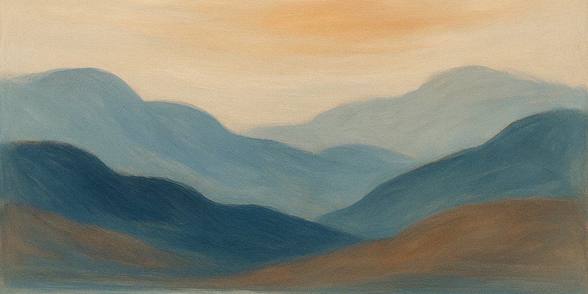 Abstract Landscape Art Print