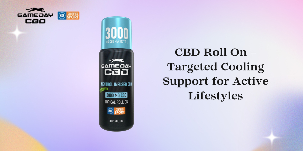 CBD Roll On – Targeted Cooling Support for Active Lifestyles