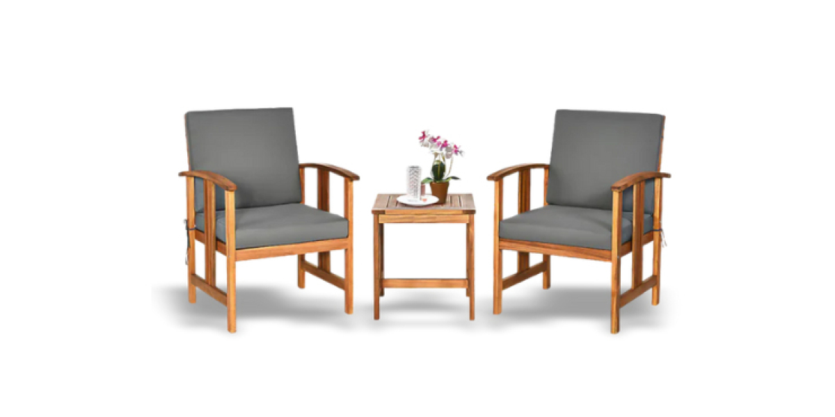 Elegant Outdoor Comfort with a Table and Chair Set for Patio