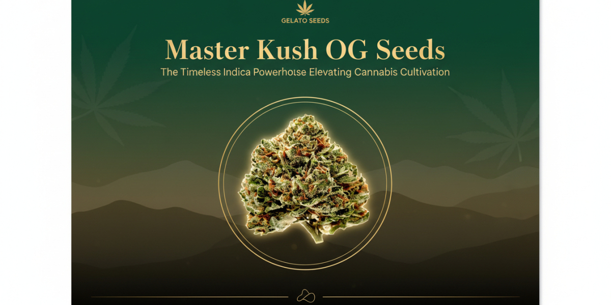 Master Kush OG Seeds: The Timeless Indica Powerhouse Elevating Cannabis Cultivation