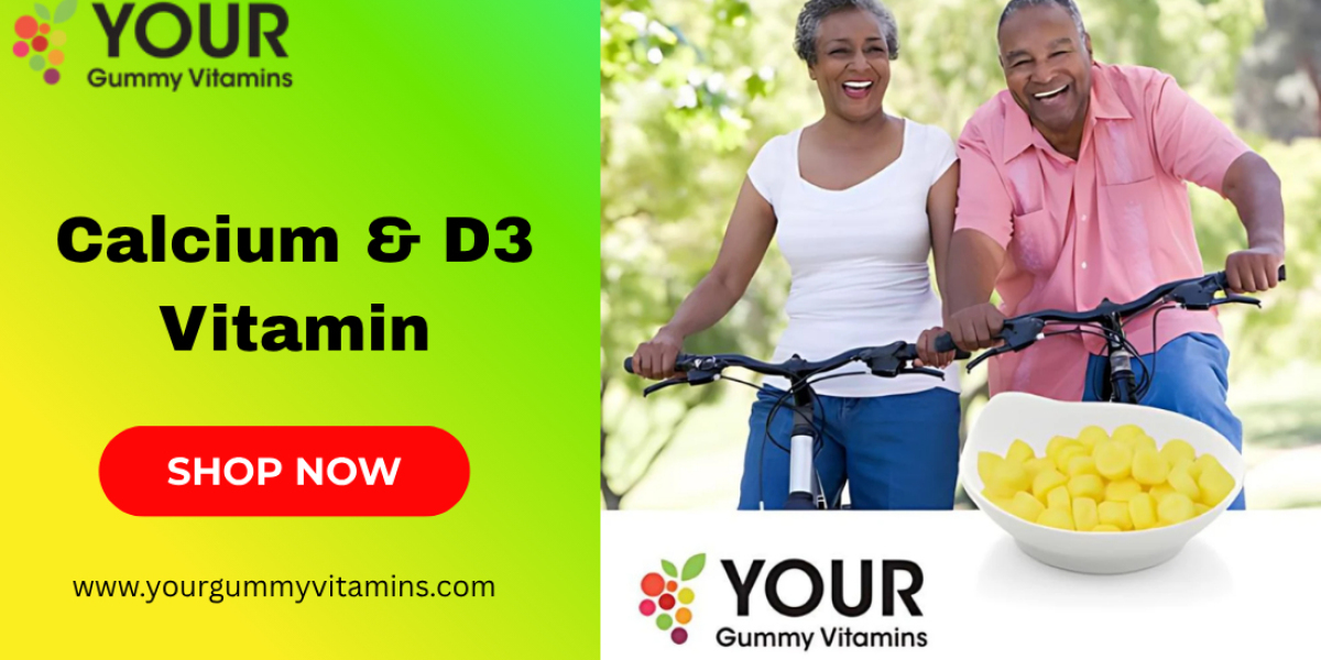 Calcium and D3 Gummies – Daily Duo for Easy Wellness