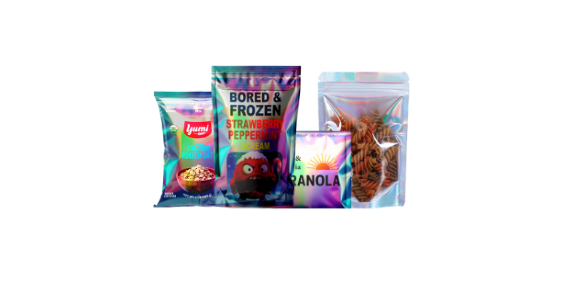 Why Are Custom Holographic Mylar Bags Ideal For Food Packaging