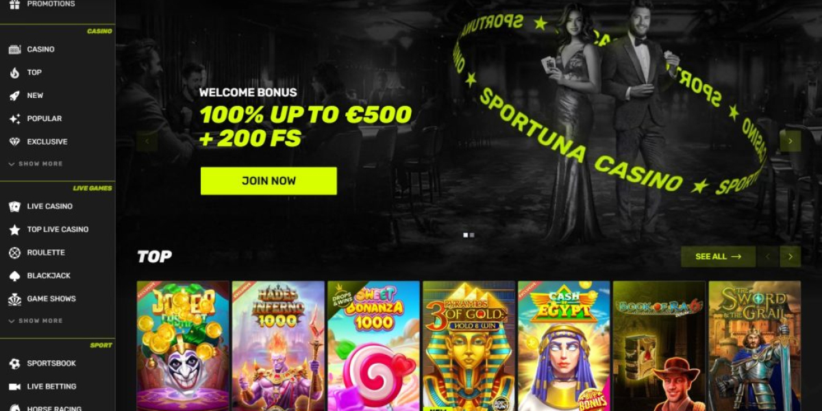Sportuna Casino в 2026 году