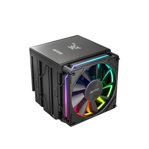Ant Esports V8 Digital ARGB LGA1851/AM5 Black CPU Air Cooler - ANT E-SPORTS