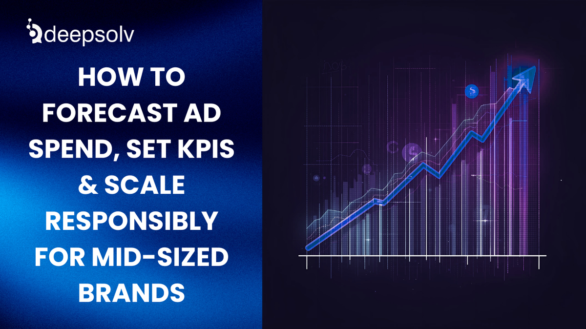 How to Forecast Ad Spend, Set KPIs & Scale Responsibly for Mid-Sized Brands
