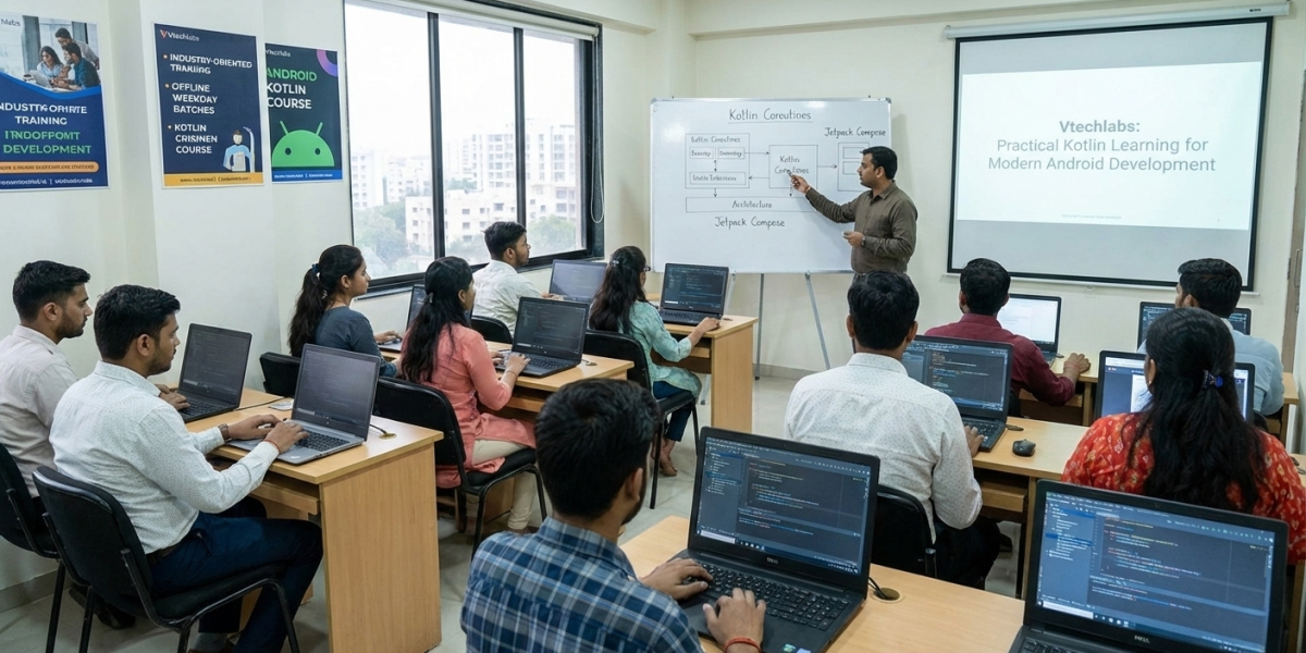 Practical Kotlin Learning for Modern Android Development at Vtechlabs