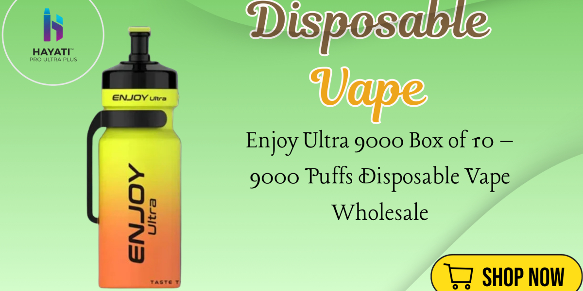 Disposable Vape 9000 – Enjoy Ultra 9000 Box of 10