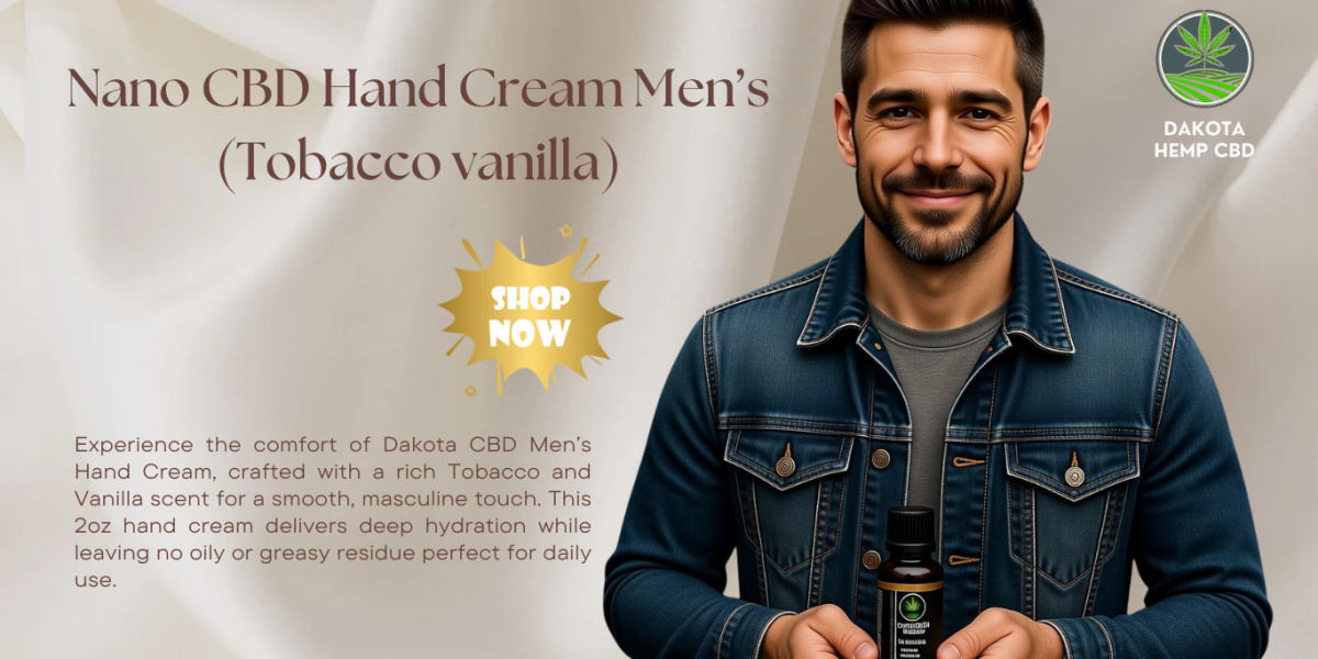 CBD Hand Cream for Men Designed for Daily Care and Style