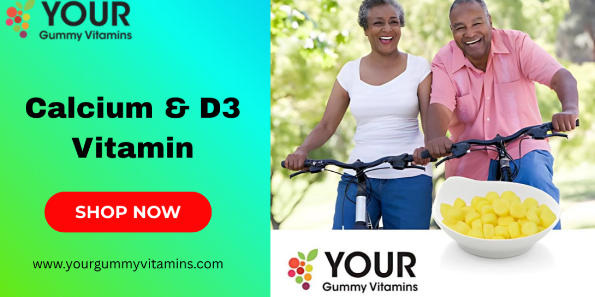 Calcium Vitamin D3 Gummies – Delicious and Convenient Daily Duo