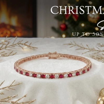 Lab Grown Diamond Tennis Bracelet Claw Set 2.00 cts 9K White Gold Profile Picture