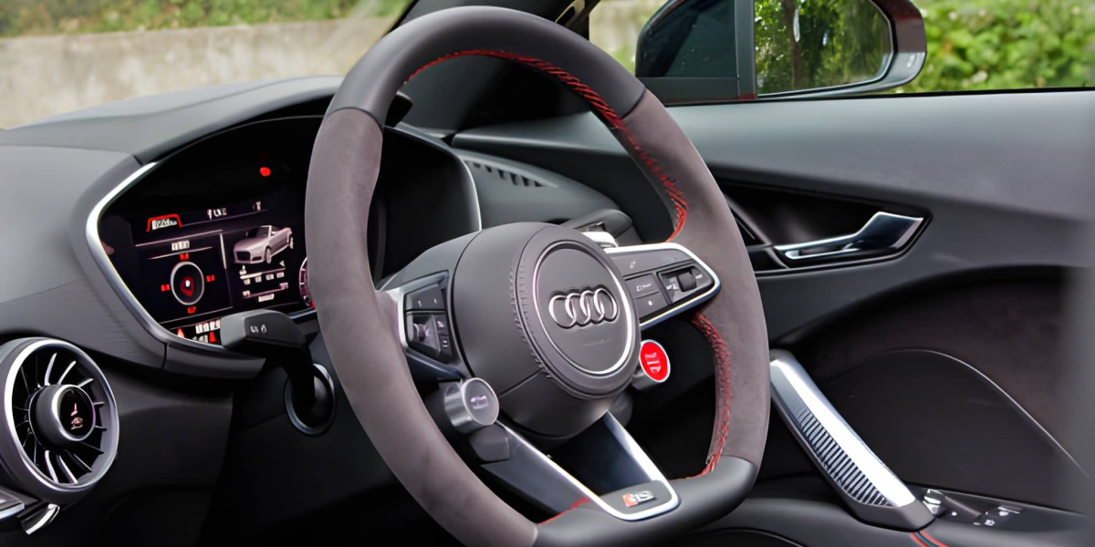 Redefining Interior Performance with a Custom Audi Steering Wheel
