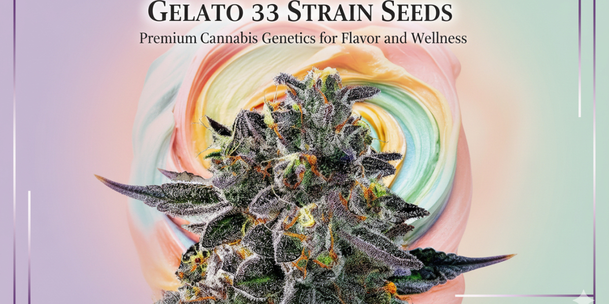 Gelato 33 Strain Seeds: Premium Cannabis Genetics for Flavor and Wellness