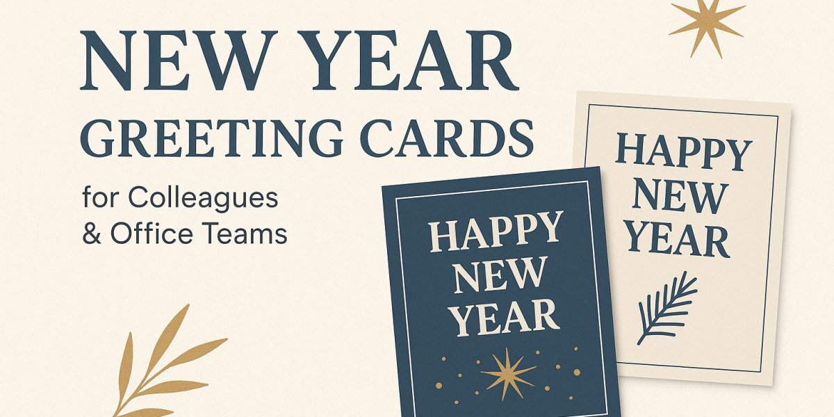 Corporate New Year Greeting Cards for Companies & Businesses | Free 2026 Designs