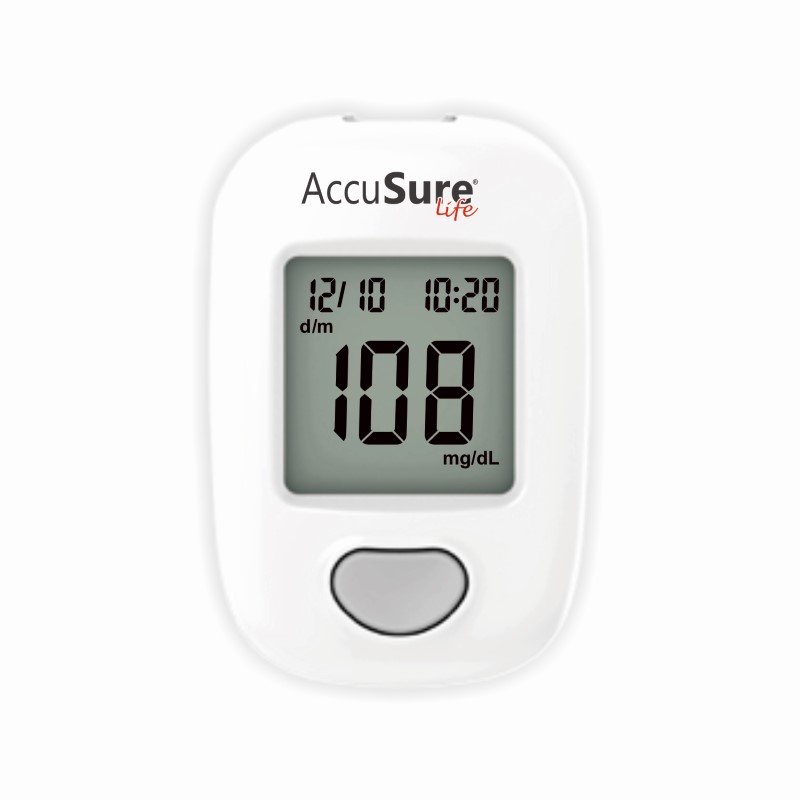 Accusure Blood Glucose Test Strips – 100% Accurate Results