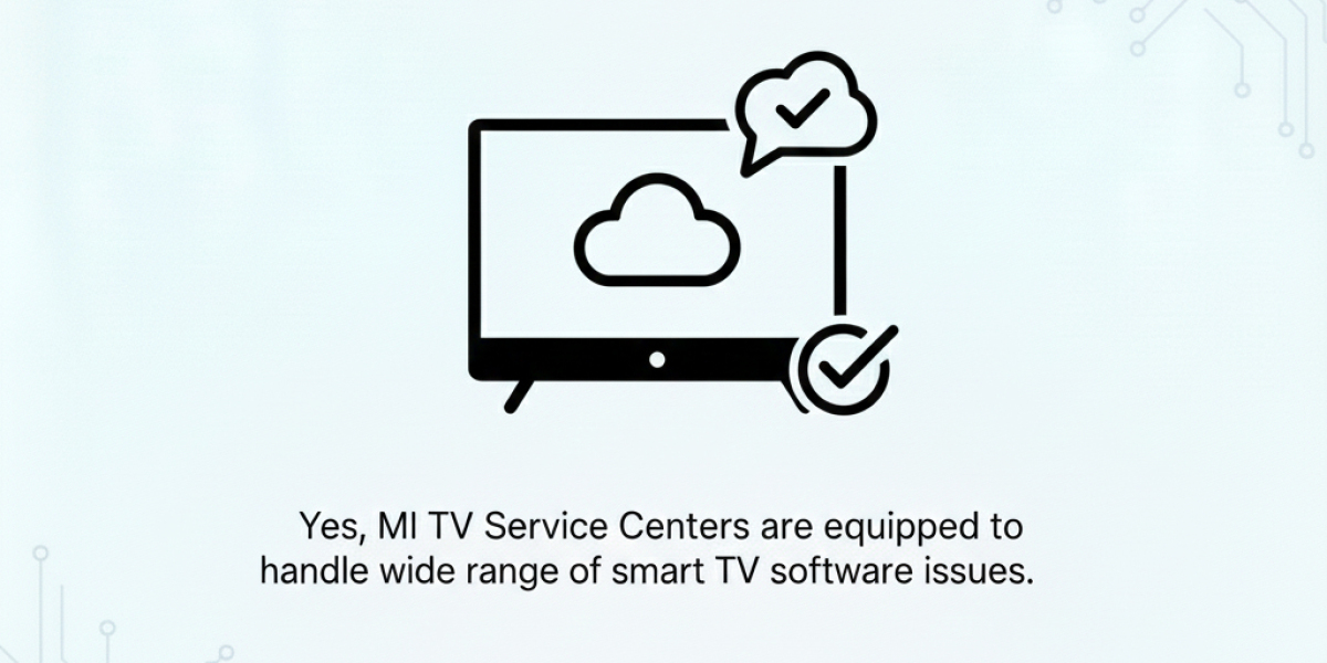 Can MI TV Service Centers Repair Smart TV Software Issues?